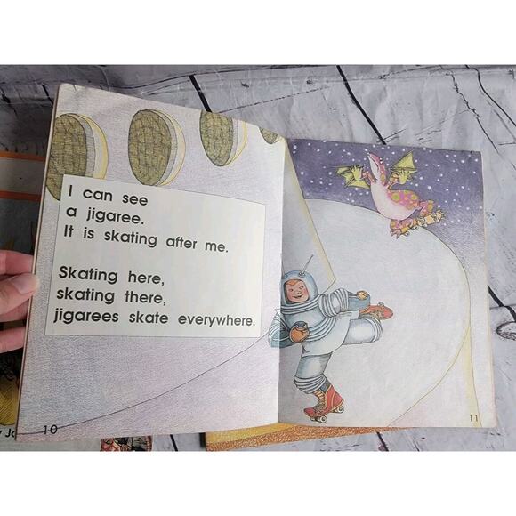 Lot 6 Story Box Read Together Level 1 books 4 Meanies 2 Jigaree - Picture 5 of 7